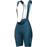 LAMEDA Bike Bibs Shorts Women Padded Cycling Bibs High Waisted with Padding Breathable Bicycle Shorts for Biking Road