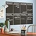 Wallies Wall Decals, Reusable Slate Gray Chalkboard Wall Sticker, Set of 4