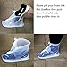 Rain Shoe Covers Waterproof Boot Cover Galoshes Overshoe L