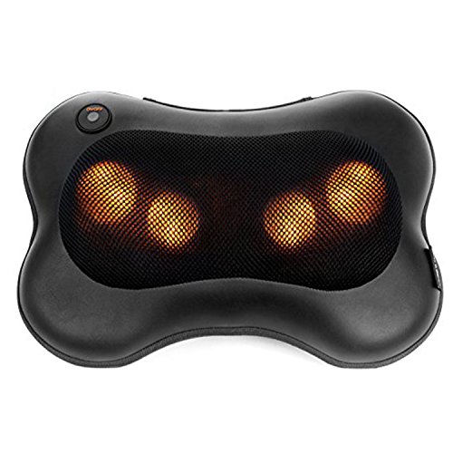 Shiatsu Master Neck & Back Massager Pillow Heated by Relax 'n Care | MP-1701 (Massage Pillow)