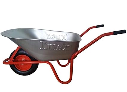 ALTRAD LIMEX Bauschubkarre Gartenschubkarre Rot 100l Liter Mulde verzinkt ***NEU***