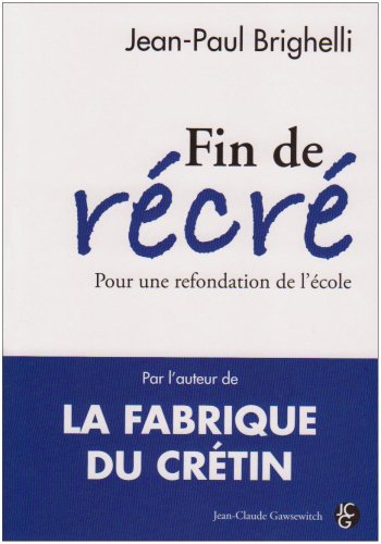 Fin de récré