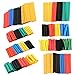 HiLetgo 328PCS Heat Shrink Tubing 2:1Wire Cable Wrap Assortment Electric Insulation Tube Kit 5 Color 8 Size