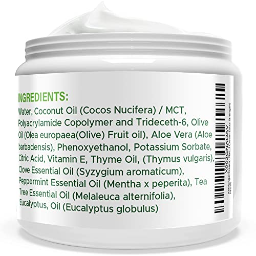 WELLUTION Antifungal Cream Natural Athletes Foot Treatment Supports