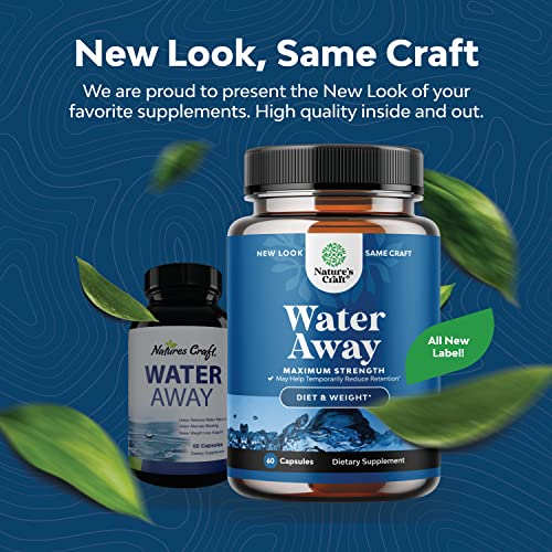 Water Away Pills and Diuretic Supplement Diuretic Pills for Water