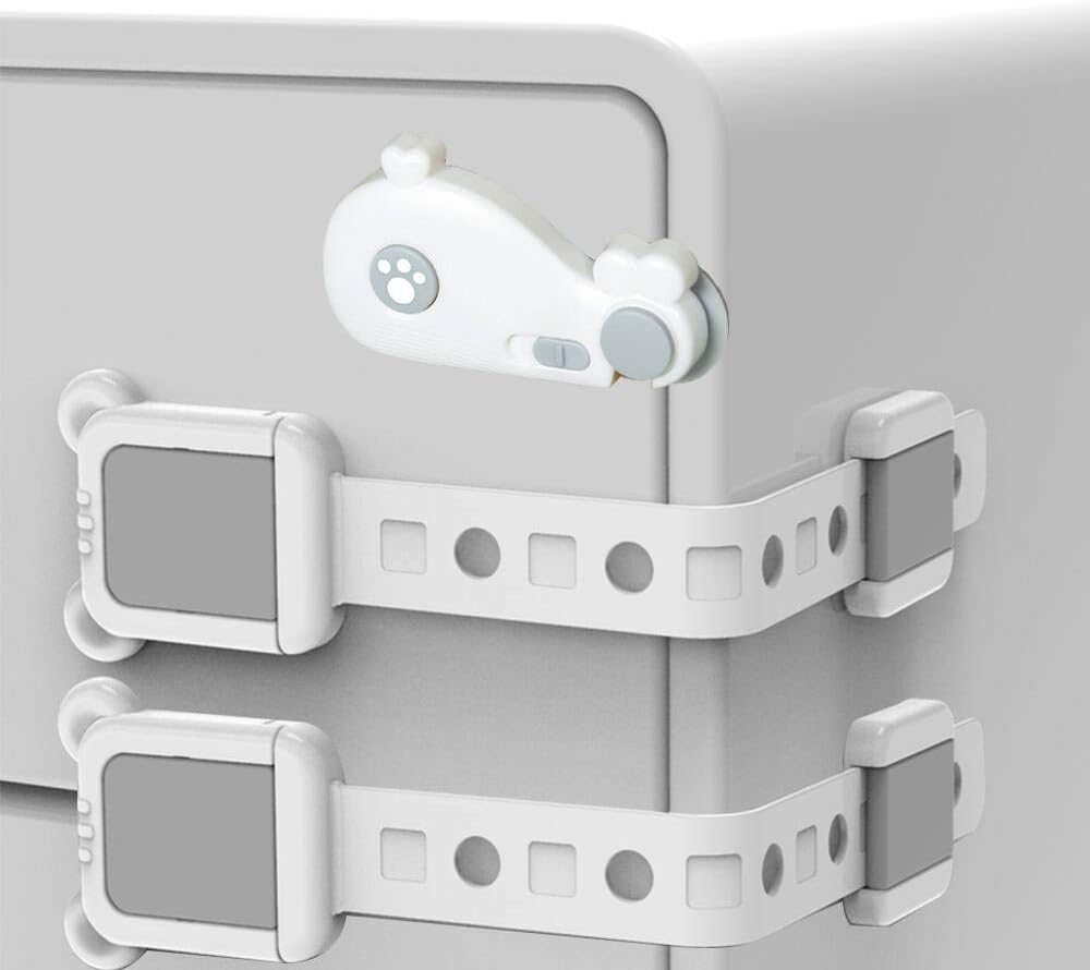 Refrigerateur Uni Fine 6pcs Bebe De Securite Verrouillage 3m Auto Adhesif Securite Placard Enfant Ajustable Bloque Tiroir Anti Pincement Sans Poincon Kit Securite Bebe Maison Doigts Porte Tiroir Bloque Placards Et Loquets Bebe Puericulture