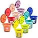 8 Pack Reusable K Cups for Keurig 2.0 & 1.0 Brewers Universal Fit, Eco Friendly Reusable Refillable Single Cup Coffee Pod, Keurig Coffee Filter, Stainless Steel Mesh Filter, in 8 Assorted Color