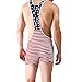 iooico Men's Wrestling Singlet, American Flag Print Sport Bodysuit Underwear