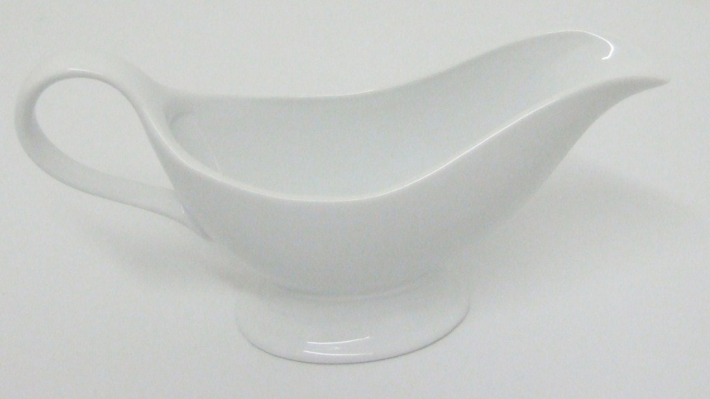 Apollo Gravy Boat 150cc Footed, Ceramic, Multi-Colour, 21.3x10.2x6.4