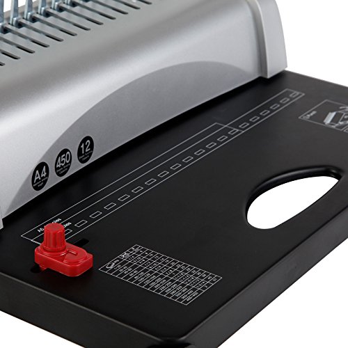 image for Eosphorus Manual Comb Binding System Adjustable Margin 450 Sheet Max 2