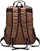Aidonger Vintage Canvas School Backpack Laptop Backpack (Dark blue)