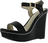 Kayleen CHERI-3 Women's Fashion Strappy High Heel Platform Wedge Sandals