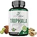 VeryVedic Organic Triphala Herbal Supplement (90 Veggie Capsules) Natural Colon Cleanse Helps Relieve Gas or Bloating | GI Tract Support | Vitamin C and Antioxidants