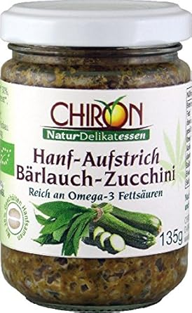 Bio Hanf-Aufstrich Bärlauch-Zucchini kbA 135g