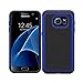 Samsung Galaxy S7 Edge Case, Laxier(TM) Premium Lightweight Slim Fit Cover Hard Shell Silicone Protective Case for Galaxy S 7 Edge (Dark Blue)