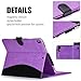FYY [Leather Case] with [Apple Pencil Holder] for 2019 iPad Air 3 10.5/2017 iPad Pro 10.5 inch Case, Flip Folio Stand Case Protective with [Auto Sleep Wake],Multiple Stand Angles, Card Slots Purple