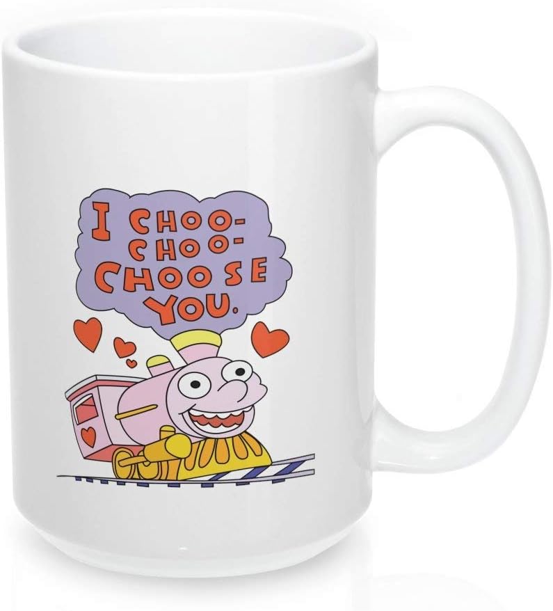 Amazon De I Choo Choo Choose You Kaffeetasse Thanksgiving Day Geschenk Weihnachtsgeschenk 325 Ml