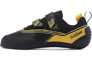 SoleEase All-Around Mens Womens Climbing Shoes for Sport Climbing and Bouldering