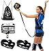 Volleyball Star Training Equipment - 1 Ball Rebounder for Solo Practice Your Serve And Spike +2 Setting Trainer Straps For a Proper Hand Placement +1 Drawstring Backpack +1 Handmade Bracelet primary