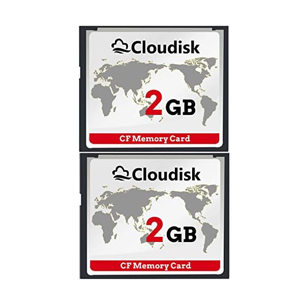 Cloudisk Pack von 2 Compact Flash Card (2GB)