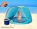 Baby Pop Up Tent by Fun in The Sun | Portable Baby Beach Tent with Shaded Pool and Foldable Water Bucket Set | 50+ UPF UV Protection. Perfect for Toddlers and Kids Under 3 Years