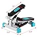 OrangeA Mini Stepper 220lbs Mini Stepper Machine with Resistance Band Mini Stepper Twister Stepper for Exercise Stepper Exercise Equipment