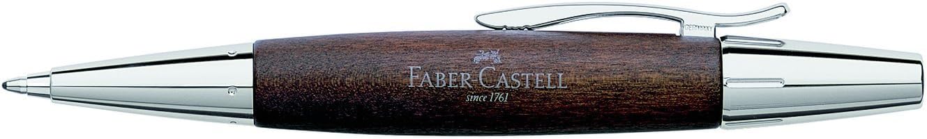 TWIST BALLPEN PEARWOOD/CHROMO DARK BROWN, Blue