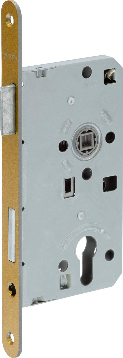 ABUS - Mortice lock for apartment doors ES PZ2 R G 55 72 20-61704, gold