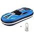iDelta Pencil Case, Car EVA Pen Pouch Stationery Box Anti-Shock for School Students Boys Teens (Supercar Blue)