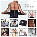 MERMAID'S MYSTERY Waist Trimmer for Women and Men - Sweat Bands for Stomach - Sweat Belt for High-Intensity Training Workouts