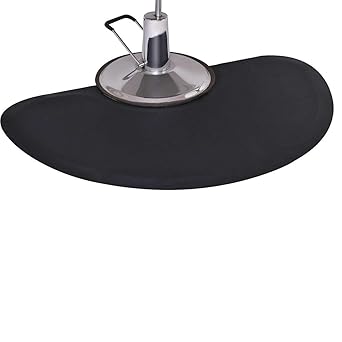 Amazon Com Black Semi Circle 5 X3 1 2 Barber Salon Anti Fatigue