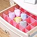 Koogel 8Pcs Drawer Dividers Adjustable,12.6 Inch Drawer Storage Organizer Adjustable Drawer Storage Organizer for Underwear Socks Belt Office Supplies