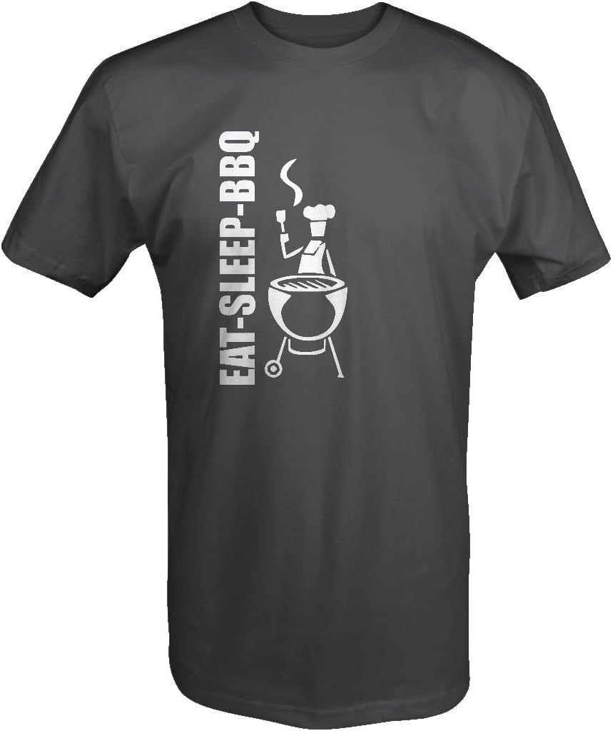 Eat Sleep BBQ Grilling Outdoors T Shirt