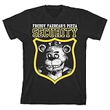 Five Nights At Freddy's Security Boys Youth T-shirt Licensed