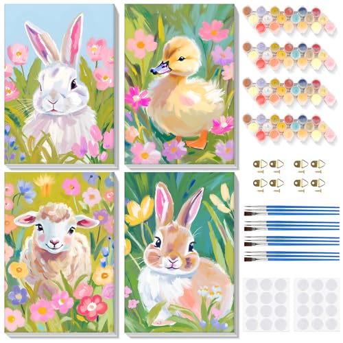 Rabbits, Ducks, Lambs