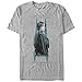 STAR WARS mens Rogue One Jyn Overlay Graphic T-shirt T Shirt, Athletic Heather, Small US