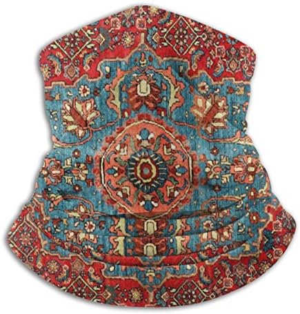 Multifunctional neck gaiter for outdoor activities, providing warmth and dust protection.