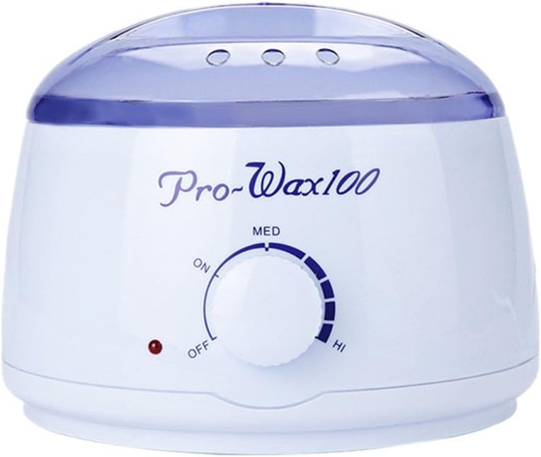 Professional Electric Wax Heater for All Wax Types, Wax Melter for Depilatory Hair Removal Warmer with Adjustable Temperature and Built-in Thermo Safety Control, Removable 500ml Container