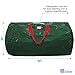 Artificial Christmas Tree Storage Bag - Fits Up to 9 Foot Holiday Xmas Disassembled Trees with Durable Reinforced Handles & Dual Zipper - Waterproof Material Protects from Dust, Moisture, & Insects