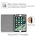 Fintie Folio Case for iPad 6th / 5th Generation (2018 2017 Model, 9.7 Inch), iPad Air 2 (9.7 Inch), iPad Air 1 (9.7 Inch) - [Corner Protection] Premium Vegan Leather Stand Cover, Summer Dahlia