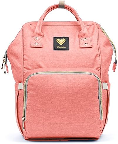 FIGESTIN Diaper Bag Multi-Function Waterproof Travel Backpack Nappy Bags for Baby Care, Large Capacity, Stylish and Durable