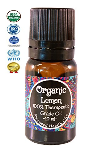 Lemon Essential Oil 10ml 100% Therapeutic Grade Premium Quality Organic Uncut Undiluted Aromatherapy Diffuse