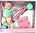 Circo Stroll and Go 6 Pc Set 14 Inch Baby Doll with Stroller and Clothes