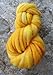 Wool Roving Hand Dyed. Super Soft BFL Combed Top Pre-Drafted for Easy Hand Spinning. Artisanal Craft Fiber ideal for Felting, Weaving, Wall Hangings and Embellishments. 1 Ounce. Yellow