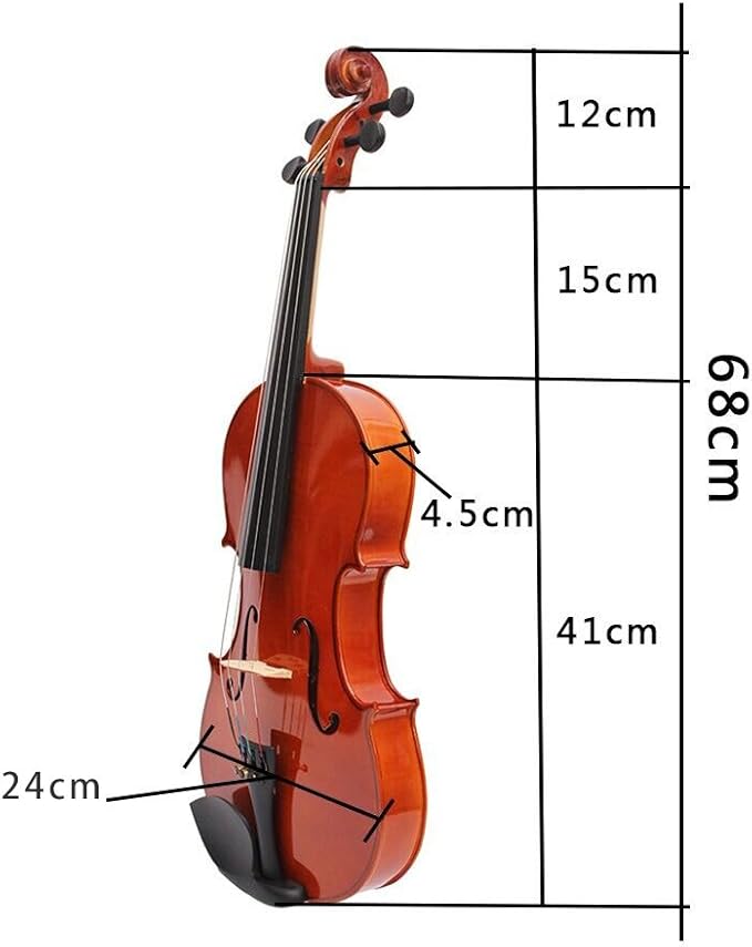 Amazon Andoer 16インチ セット ビオラ ヴィオラ メープル製 4 4フルサイズ 並行輸入品 ビオラ 楽器