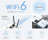MERCUSYS MA80XE AX3000Mbps WiFi 6 PCIe Card Bluetooth 5.2 Dual Band Antennas view 2