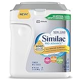 Similac Abbott Pro-Advance Non-GMO Powder Infant Formula with Iron with 2'-FL HMO for Immune Support 34 oz (Various Packs Available) (4 pack)