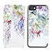 Official TED BAKER SS16 Apple iPhone 6 / iPhone 6S Hard Shell Back Case / Cover for Women / Girls, Snap on Case for iPhone 6S - ELEETA - White / Floral