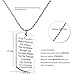 danjie Meaningful Dog Tag Necklace for Boy and Men,to My Grandson from Grandpa and Grandma Stainless Steel Necklace Inspirational Gifts for Grandson Jewelry (Nkc019, Stainless-Steel)