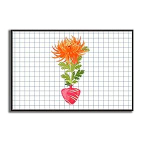 Framed Canvas Wall Art for Living Room, Bedroom Vase Canvas Prints for Modern Home Decoration Ready to Hang - 16"x24" inches